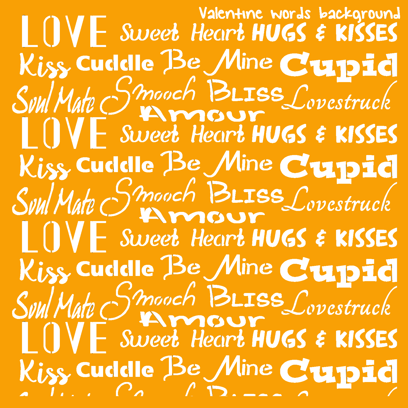 S131465399782554254 P779 I2 W1650 - Valentine Words (1650x1650), Png Download