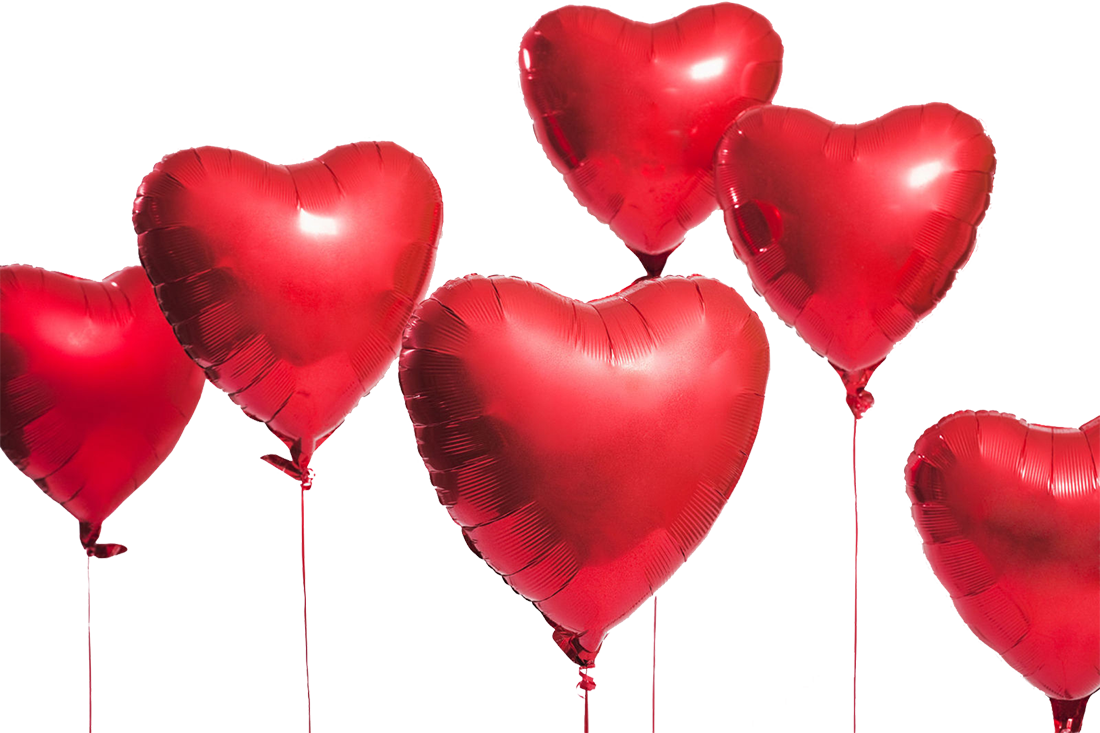 Valentines Day 2018 Background 4 New - Valentine's Day (1100x733), Png Download