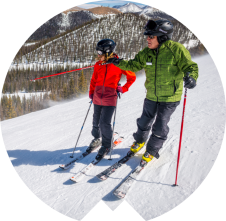 Private Instruction - Nordic Skiing (452x442), Png Download