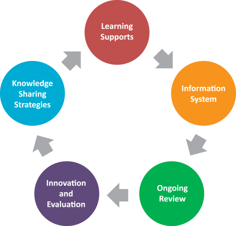 What A Continuously Improving System Looks Like - Diagram (480x460), Png Download