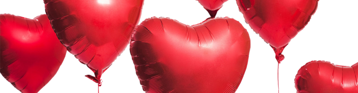 Valentines Day 2018 Background 4 New - Valentine Day Ideas (736x193), Png Download