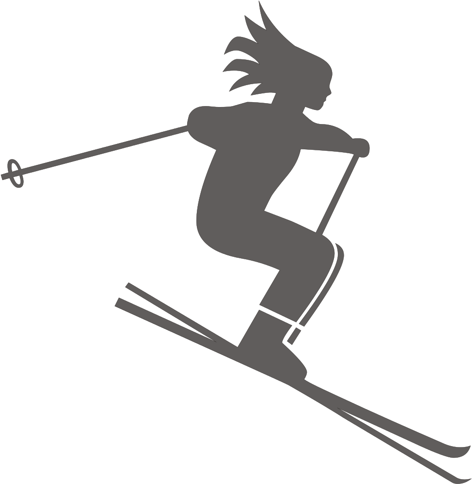 Open - Skiing Images Transparent (1000x1000), Png Download