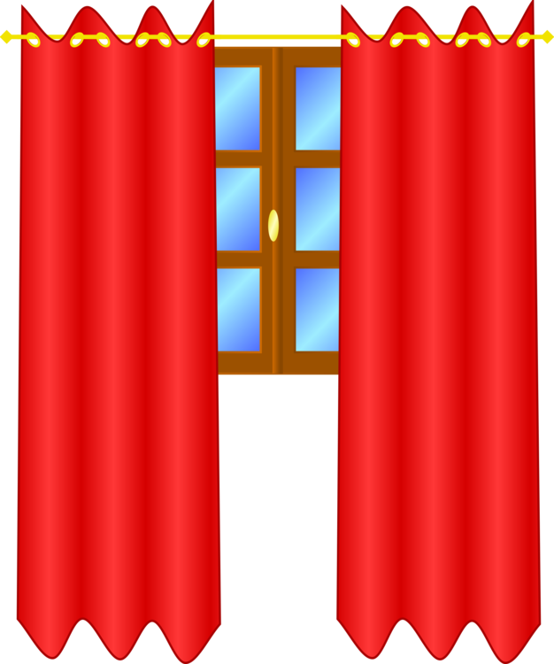 Window Treatment Theater Drapes And Stage Curtains - Curtains Clipart (626x750), Png Download
