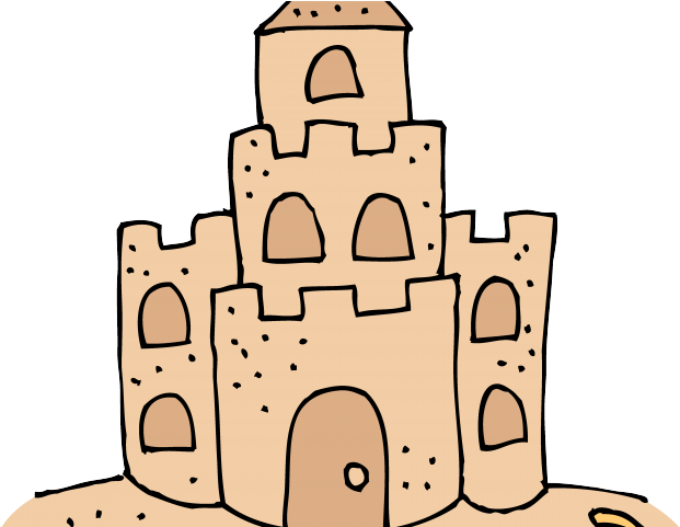 Draw A Sand Castle (640x480), Png Download