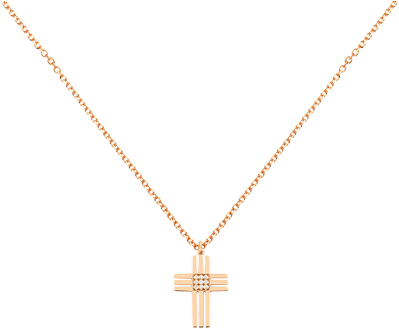3 Bar Cross Pendant - Necklace (400x400), Png Download