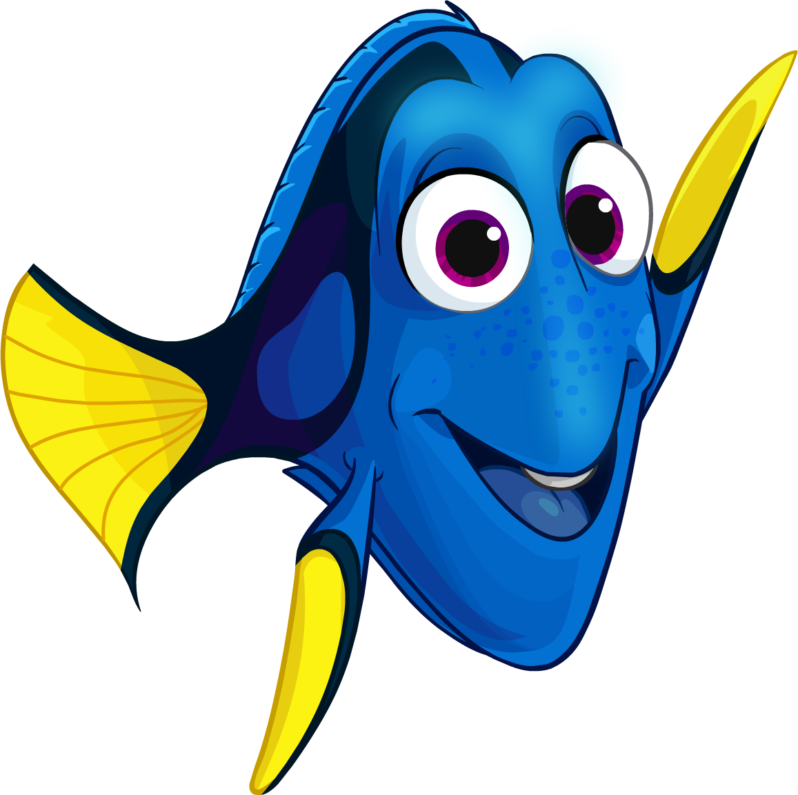 Nemo And Dory Clipart At Getdrawings - Dory Clipart (1157x1153), Png Download