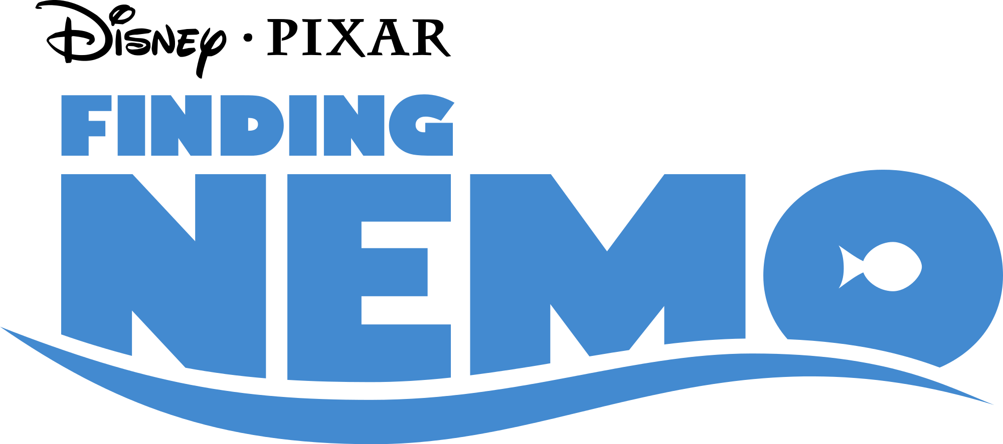 2000px-finding Nemo Logo - Buscando A Nemo Logo (2000x887), Png Download