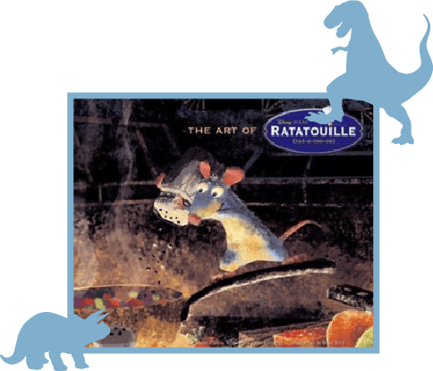 Art Of Ratatouille (484x415), Png Download