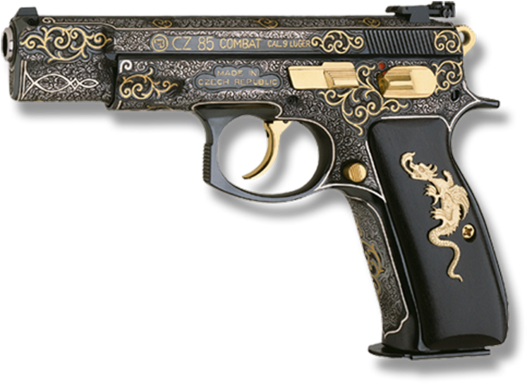 Handgun Png Image - Transparent Background Handgun (900x631), Png Download
