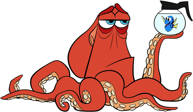 Jpg Source - Hank From Finding Dory Clip Art (650x384), Png Download