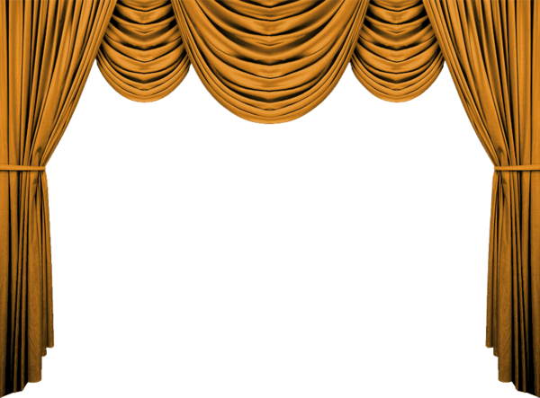 Stage Curtain (600x443), Png Download
