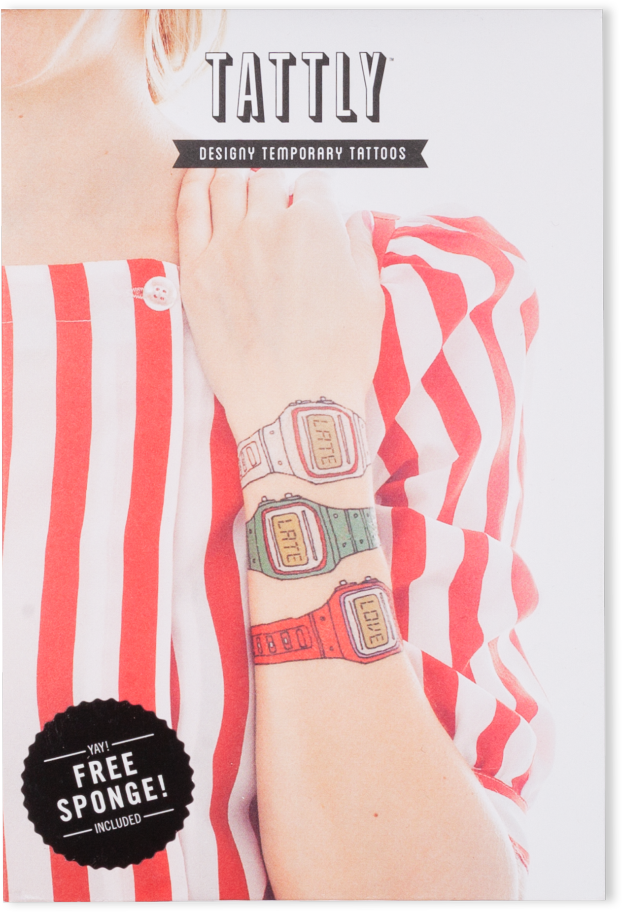 Watch Set - Tattly Temporary Tattoos Watch Set By Tattly Temporary (2048x2048), Png Download