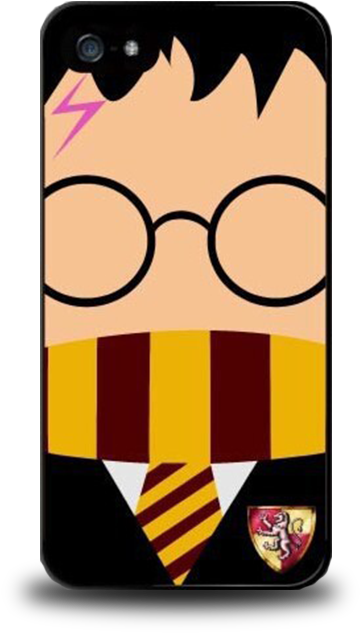 Harry Potter Cartoon Phone Case - Harry Potter Iphone 7 Plus Case (636x772), Png Download