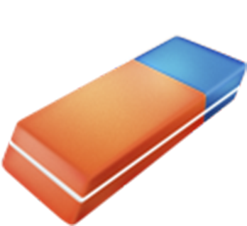 Eraser2 - Things That Use In School (600x500), Png Download