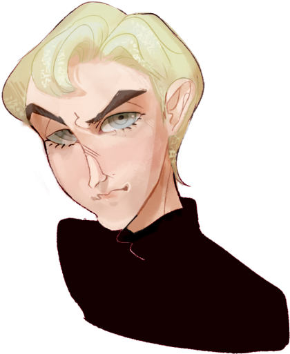 Draco Malfoy (500x537), Png Download
