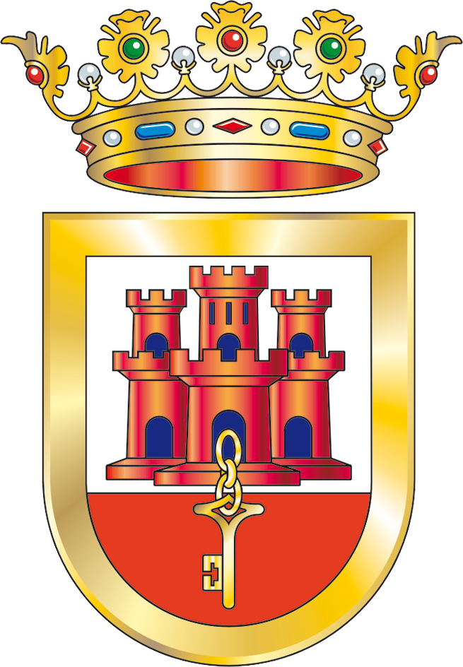 Escudo De San Roque Oficial Colores - Ayuntamiento De San Roque (655x944), Png Download
