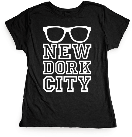 New Dork City Womens T-shirt - T-shirt (484x484), Png Download