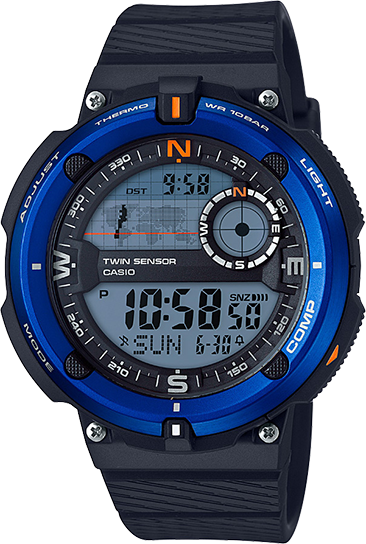 Sgw600h-2a - Casio Sgw-600h-2a (366x544), Png Download