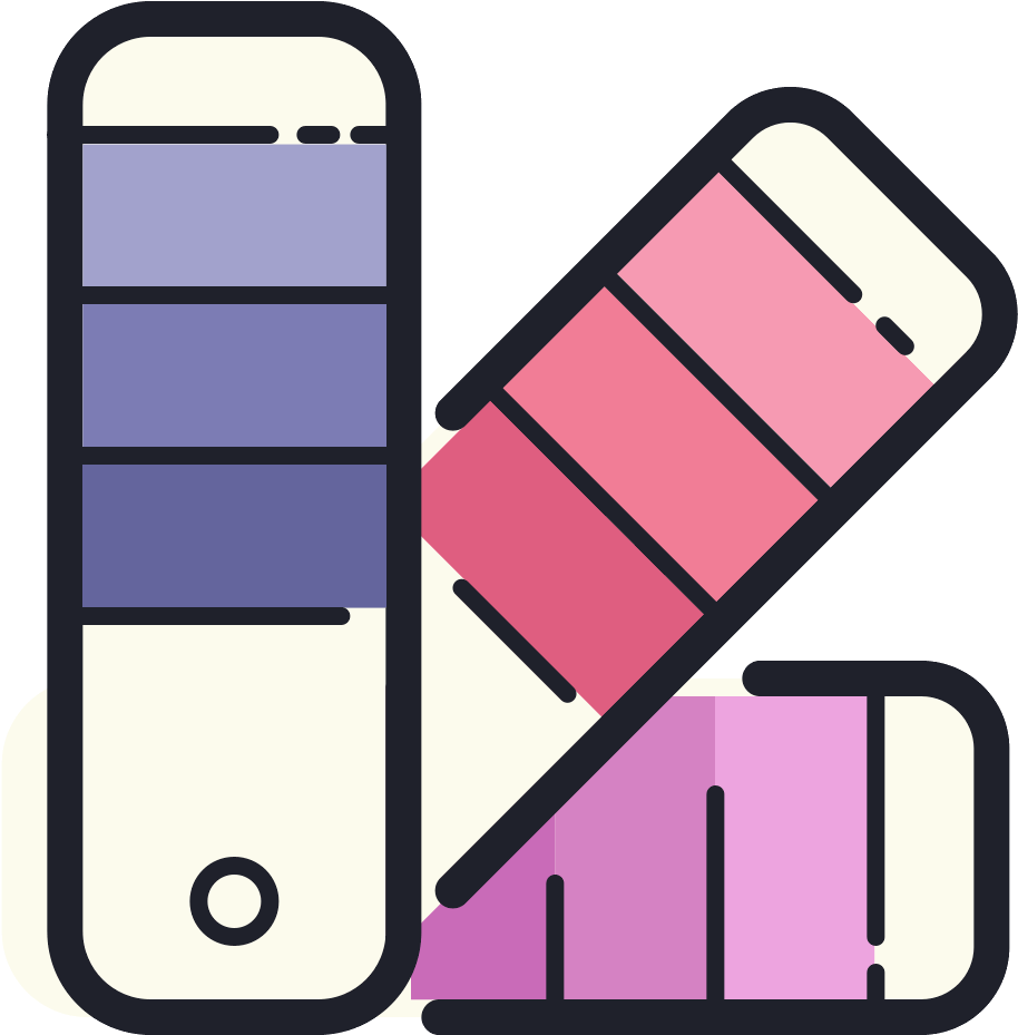 Paleta De Colores Icon - Color Pallet Icon (1600x1600), Png Download
