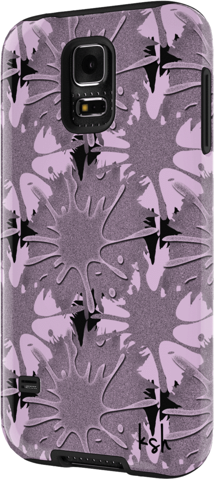 Ksh, "pink Splatter\ - Mobile Phone Case (1024x1024), Png Download