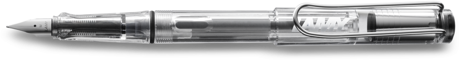 Lamy Vista Fountain Pen F - Lamy Vista Fine Nib Fountain Pen (980x450), Png Download