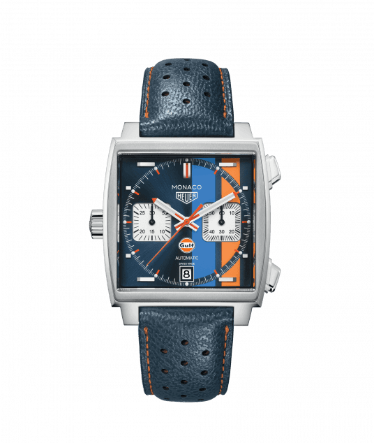Fc6401 Tag Heuer Watch Price - Tag Heuer Monaco Gulf (536x634), Png Download