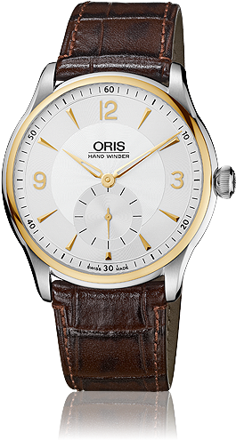 Image - Oris Artelier Hand Winder (325x511), Png Download