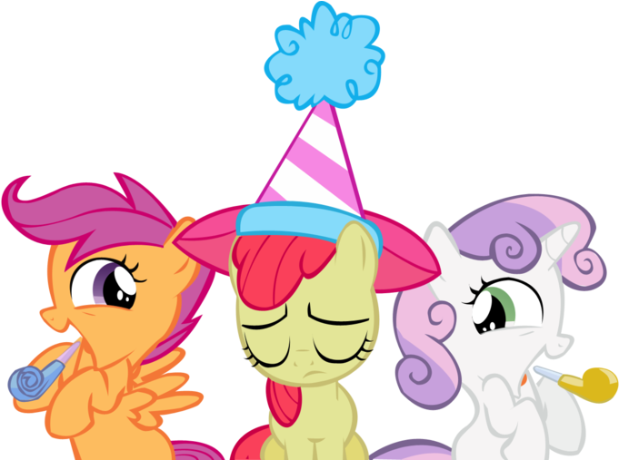 A Party Will Cheer You Up Vector By Totalcrazyness101 - My Little Pony Party Png (900x506), Png Download