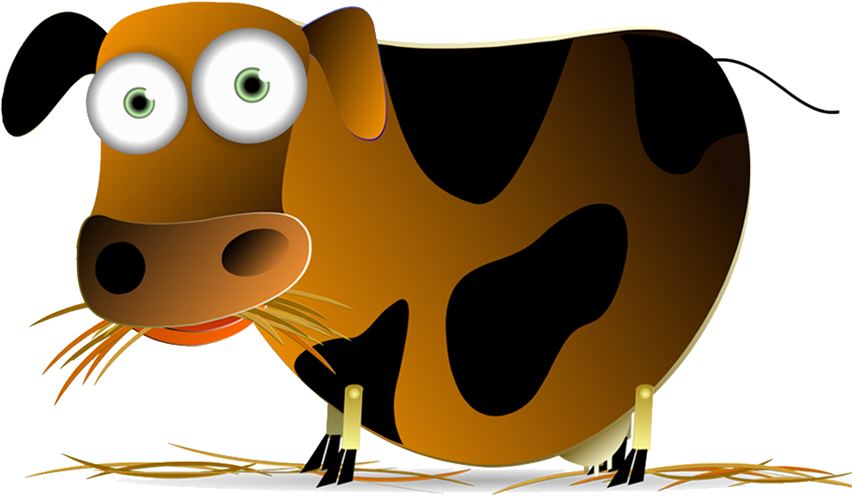 Spot Illo Cow 1 - Cattle (1000x800), Png Download