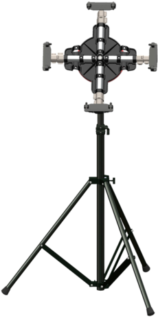 Artristic Easel Rotates And Bends To Any Angle, Attaches - Tripod (265x466), Png Download