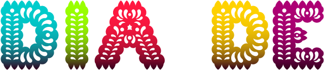 Dia De - Day Of The Dead Title (671x190), Png Download