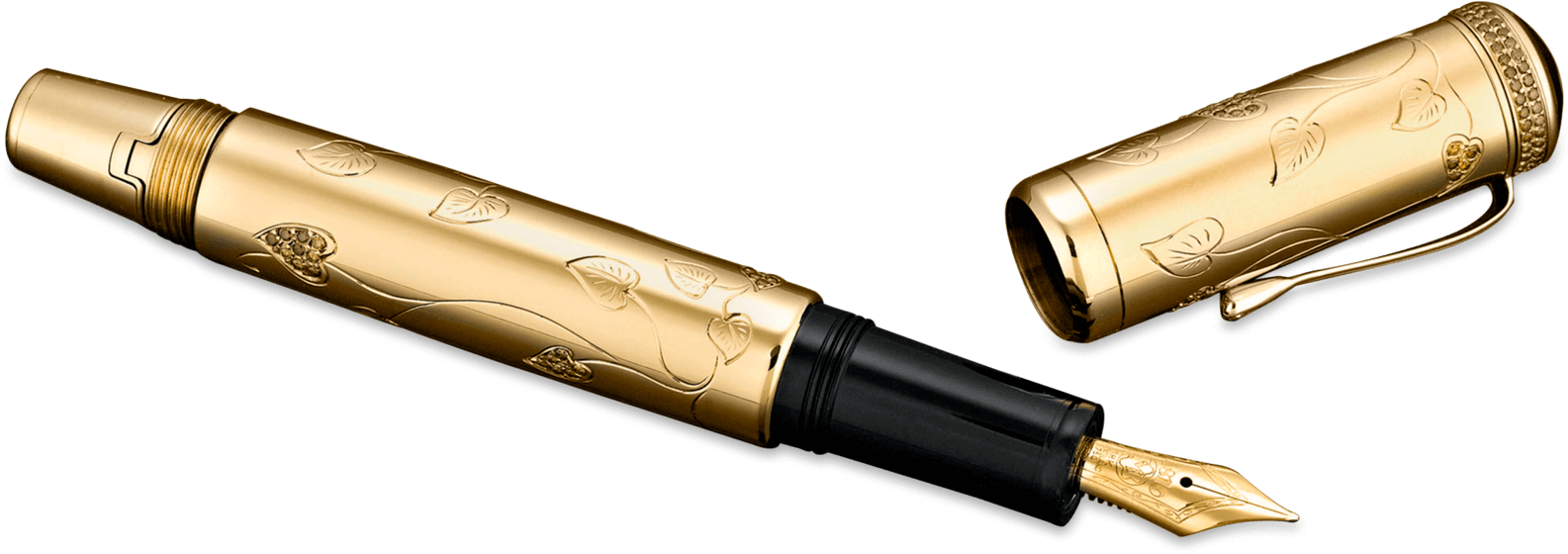 Luxury Writing Instruments, Montblanc Fountain Pens, - Paper (1750x1400), Png Download