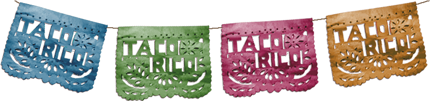 Papel Picado Mexicano1 - Paper (851x196), Png Download