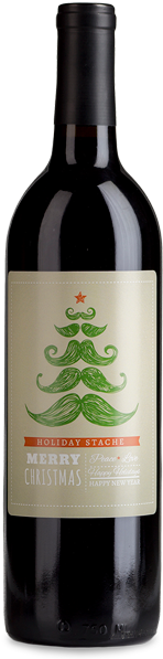 Wine Labels Custom Personal Wine - Wine Bottle With Label (283x600), Png Download