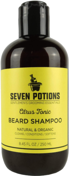 Beard Shampoo Citrus Tonic - Shampoo (600x600), Png Download