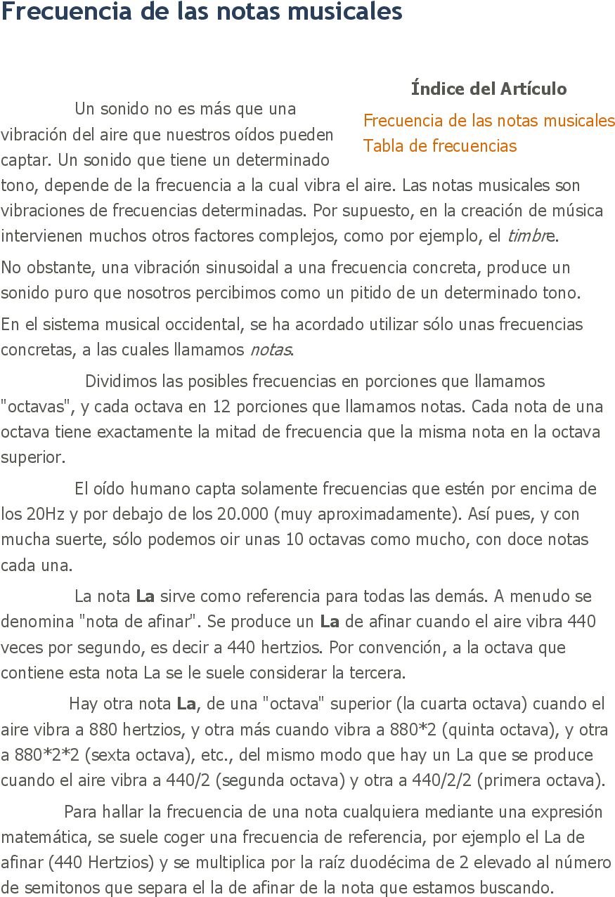 Frecuencia De Las Notas Musicales - Forseps. 02 (1224x1584), Png Download