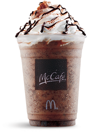 Double Chocolate Frappé - Mccafe Double Chocolate Frappe (720x720), Png Download
