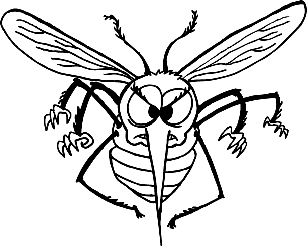 Mosquito One Reset - Mosquito (611x492), Png Download