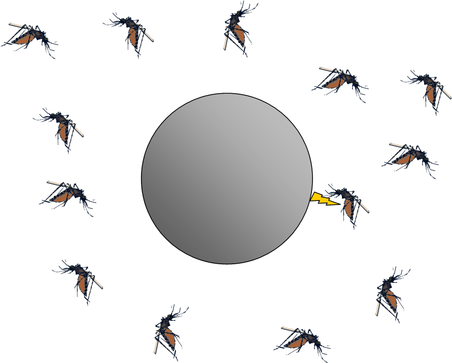 It - Fly Mosquito Png (924x738), Png Download