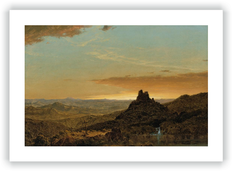 Cross In The Wilderness (800x588), Png Download