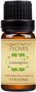 Natural Lemongrass Essential Oils 100% Pure & Therapeutic - Oil (350x349), Png Download