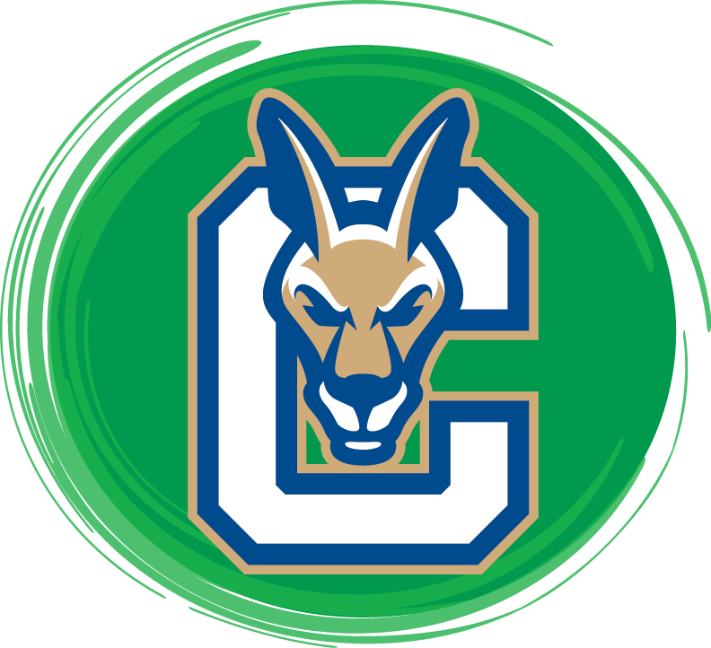 Green Dot - Suny Canton Athletics Logo (792x722), Png Download