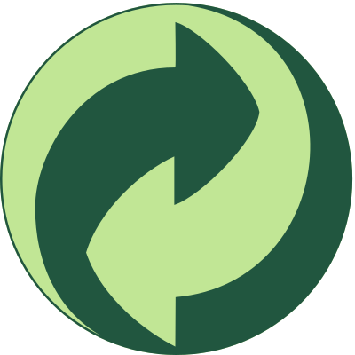 The Green Dot Symbol - Green Dot Symbol (400x400), Png Download