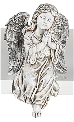 Sitting Angel With Praying Hands In Casselman On - Casselman (445x390), Png Download