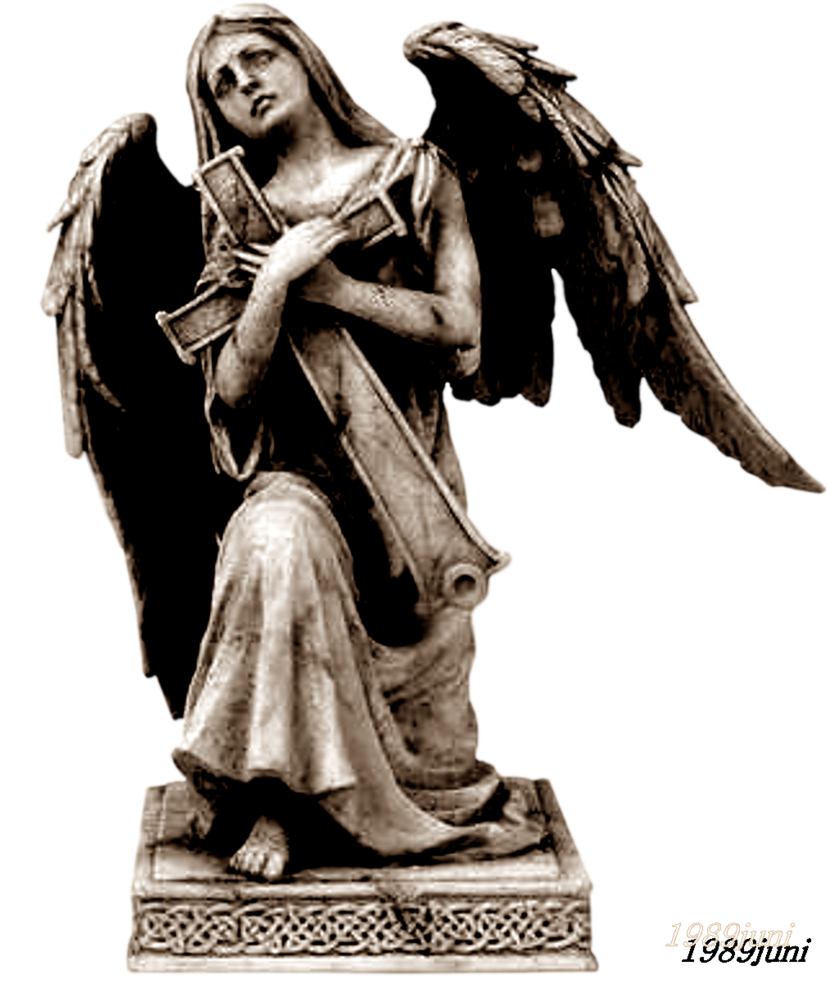Banner Free Download Statue Deviantart Digital Art - Transparent Background Angel Statue Png (900x1067), Png Download