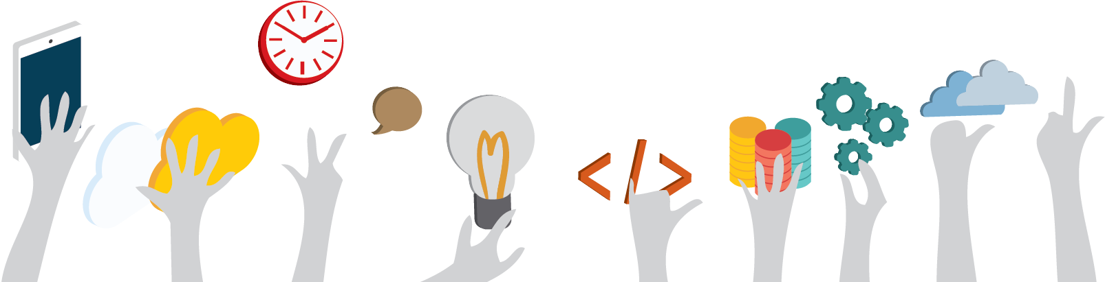 Sep - Data And Teamwork (1606x411), Png Download