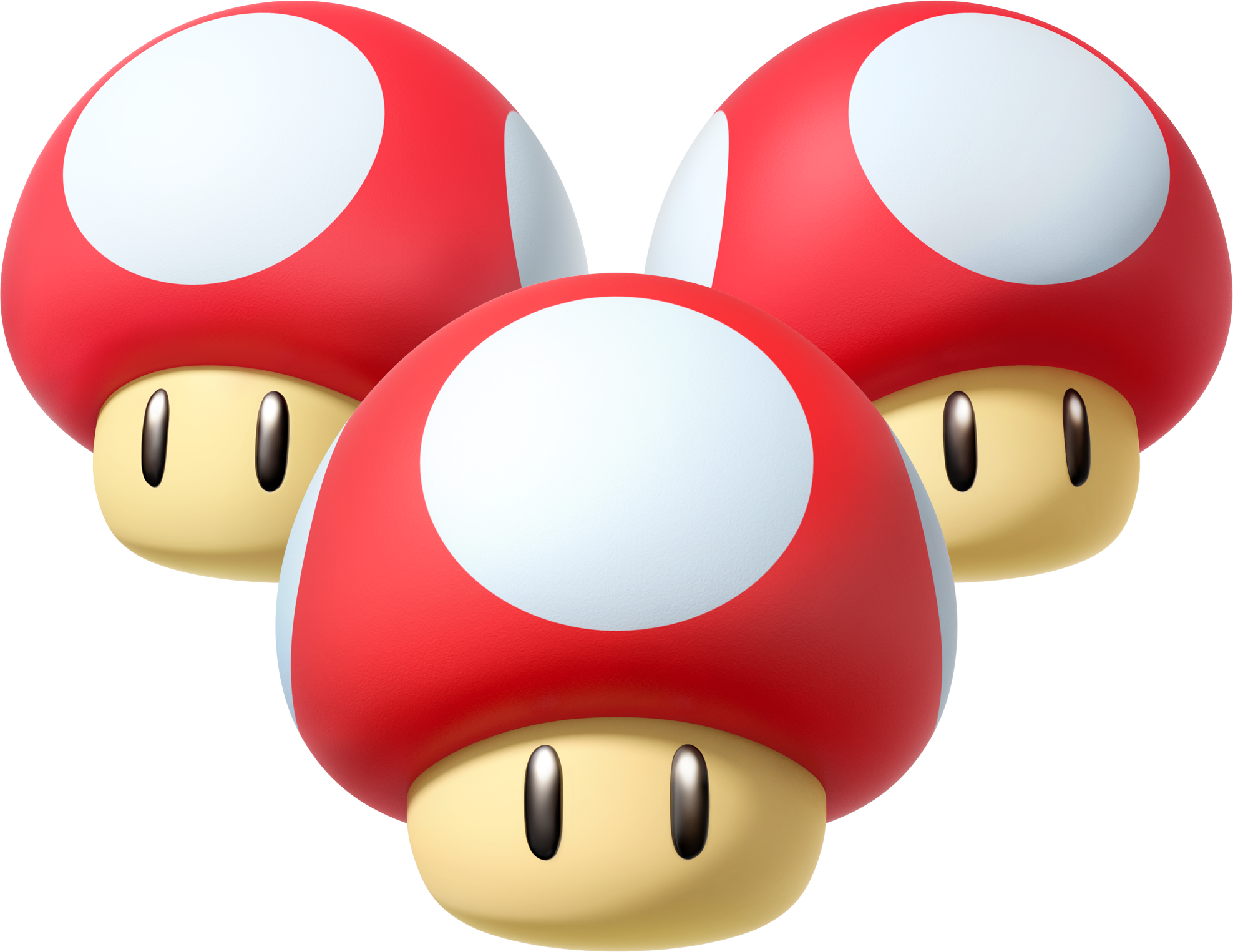 Triple Mushroom - Mario Kart 8 Mushroom Png (1976x1525), Png Download