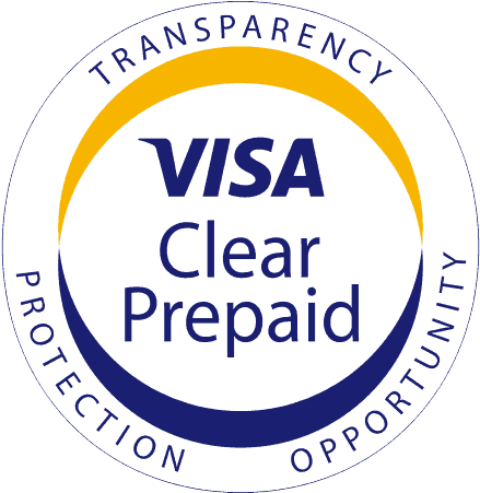 Visa Clear Prepaid Trans Rgb - Visa Inc. (456x470), Png Download