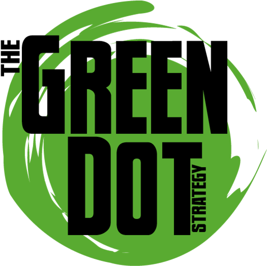 The Green Dot Strategy Logo - Us Air Force Green Dot (530x522), Png Download