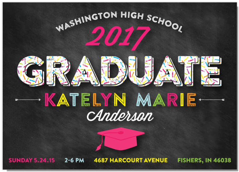 Graduation Party Invitation (1000x714), Png Download